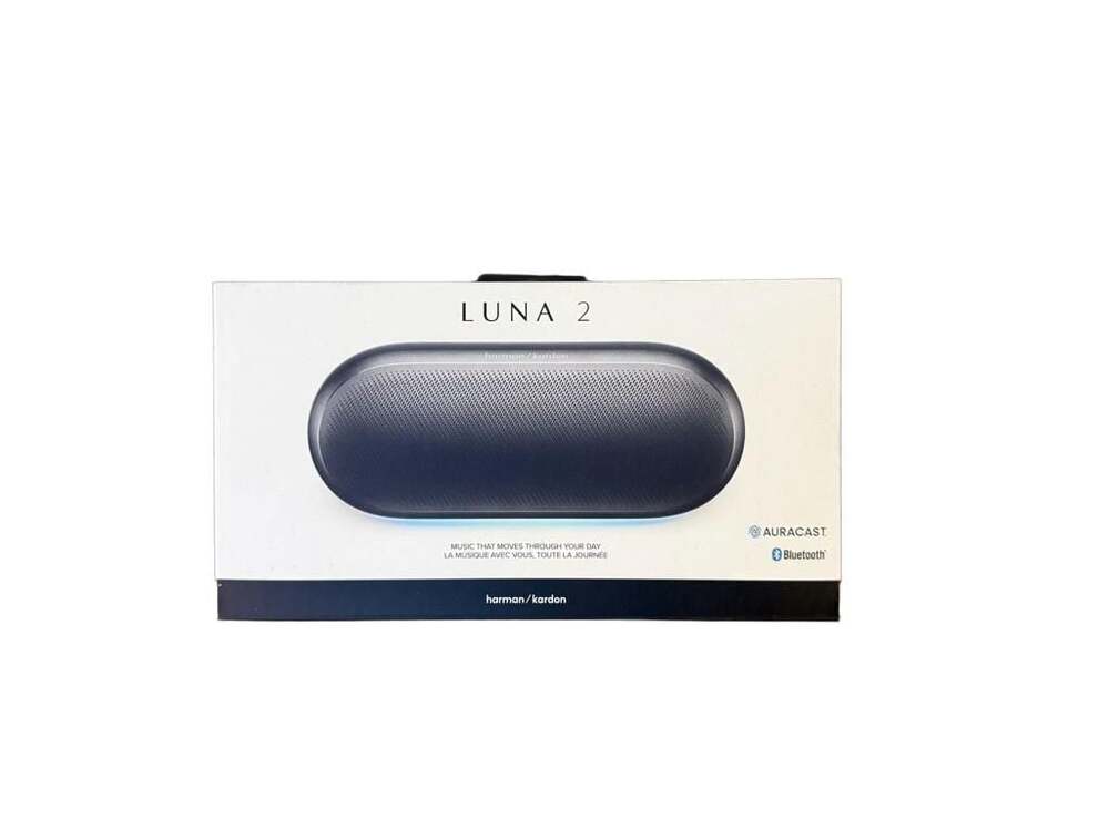 Harman Kardon Luna 2 Classic Black Waterproof Bluetooth Speaker Wireless Audio